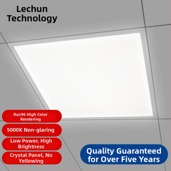 600x600 Integrované stropné LED ploché svetlo, 60x60 anti-reflexné panelové osvetlenie, 5000K kancelárske osvetlenie