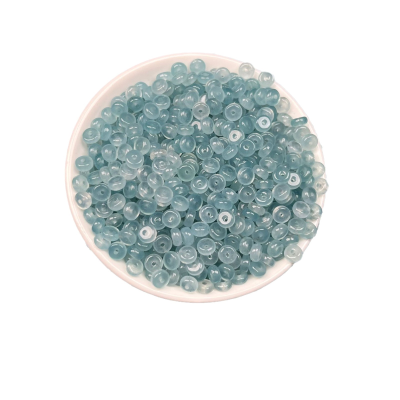 6 mm abakus perle ledenoplave boje, razdjelne perle za DIY narukvice i ogrlice