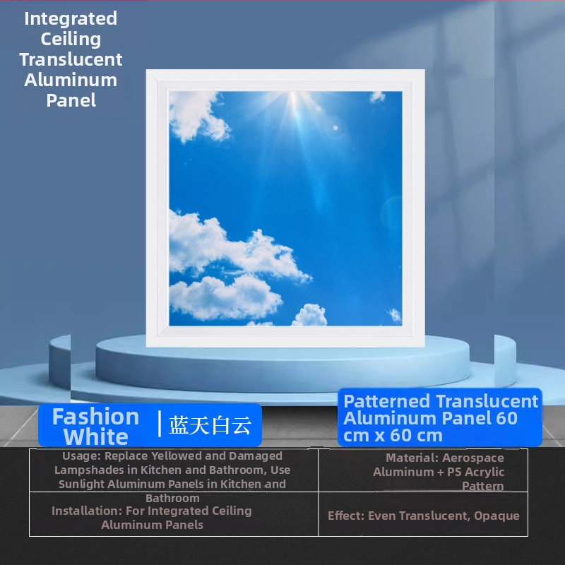 LED plochý panel svietidlo pre kúpeľňu a kuchyňu, zapustené stropné svietidlo, hliníkový panel, rozmery 300x300 / 300x600 / 600x600