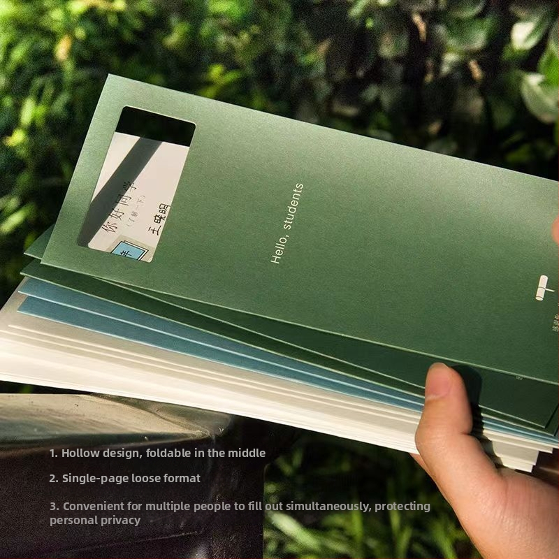 Qingheji Капсула на времето: книга за пожелания на съученици, творчески дневник за ученици, Инстаграм стил, луксозен спомен за завършване
