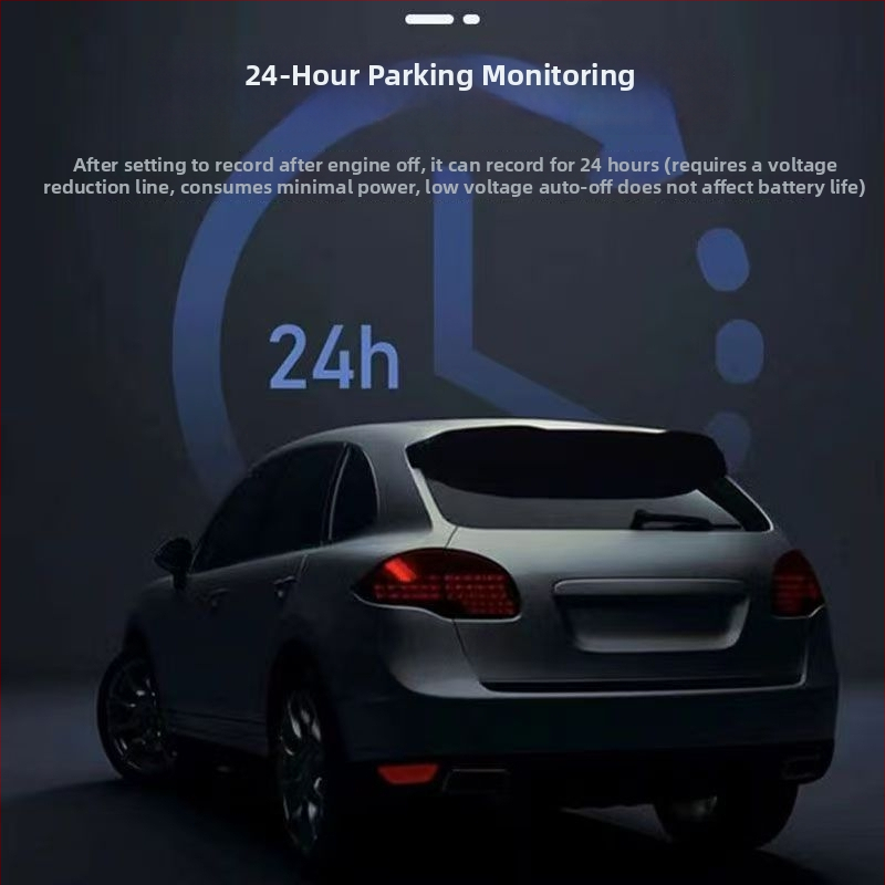Geely Xingyue L 4K dvojitá palubná kamera predná a zadná s monitorovaním parkovania, bez káblovania