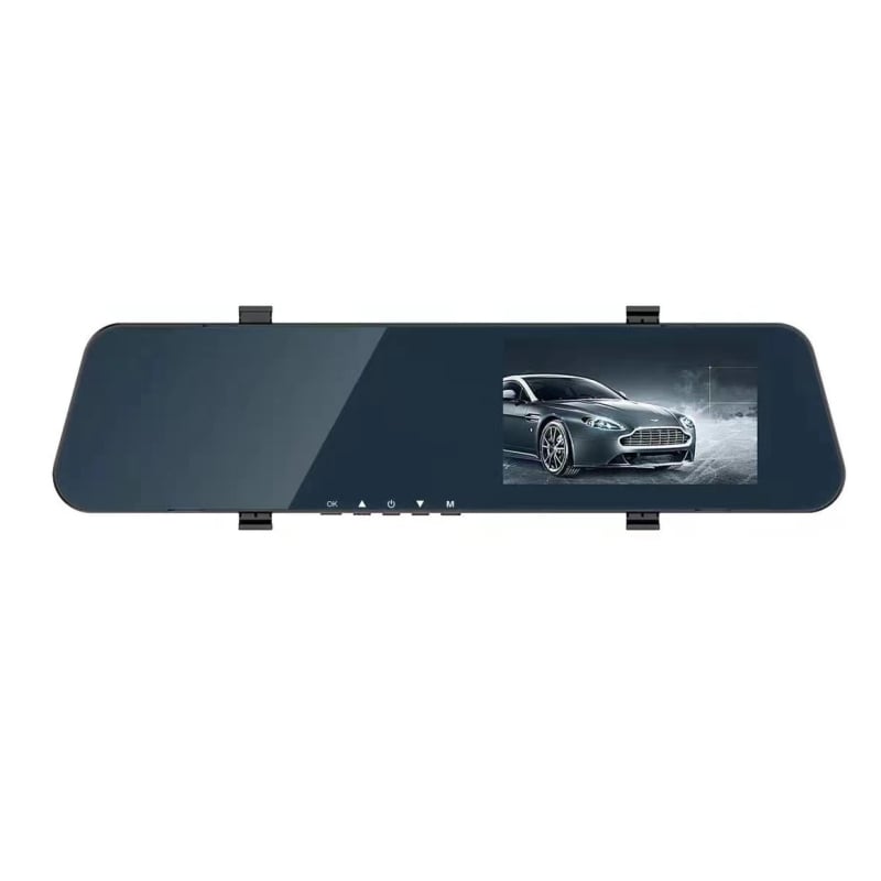 Dash cam u automobilskom retrovizoru s dvostrukim snimanjem, 1080p, prednja i stražnja kamera, slika za parkiranje