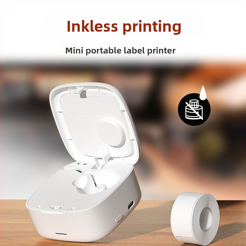 Prenosný Bluetooth termálny tlačiareň na štítky pre vodotesné samolepiace štítky