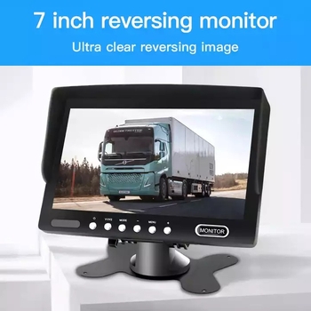7-инчов AHD автомобилен монитор с LCD дисплей за задно виждане