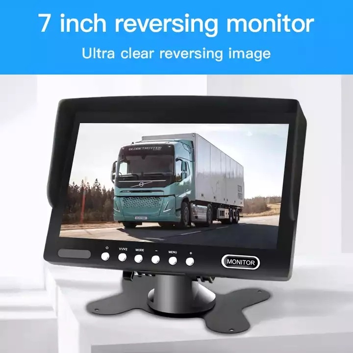 7-инчов AHD автомобилен монитор с LCD дисплей за задно виждане