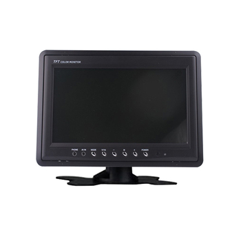 Автомобилен LCD монитор, 7-инчов IPS дисплей, приоритет за заден ход, автомобилен мониторинг с HD изображение