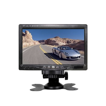7-inčni auto LCD zaslon s 2 AV ulaza, TFT-LCD, Model 701, za stražnji prikaz, HD slika