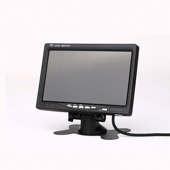 7-inčni auto LCD zaslon s 2 AV ulaza, TFT-LCD, Model 701, za stražnji prikaz, HD slika