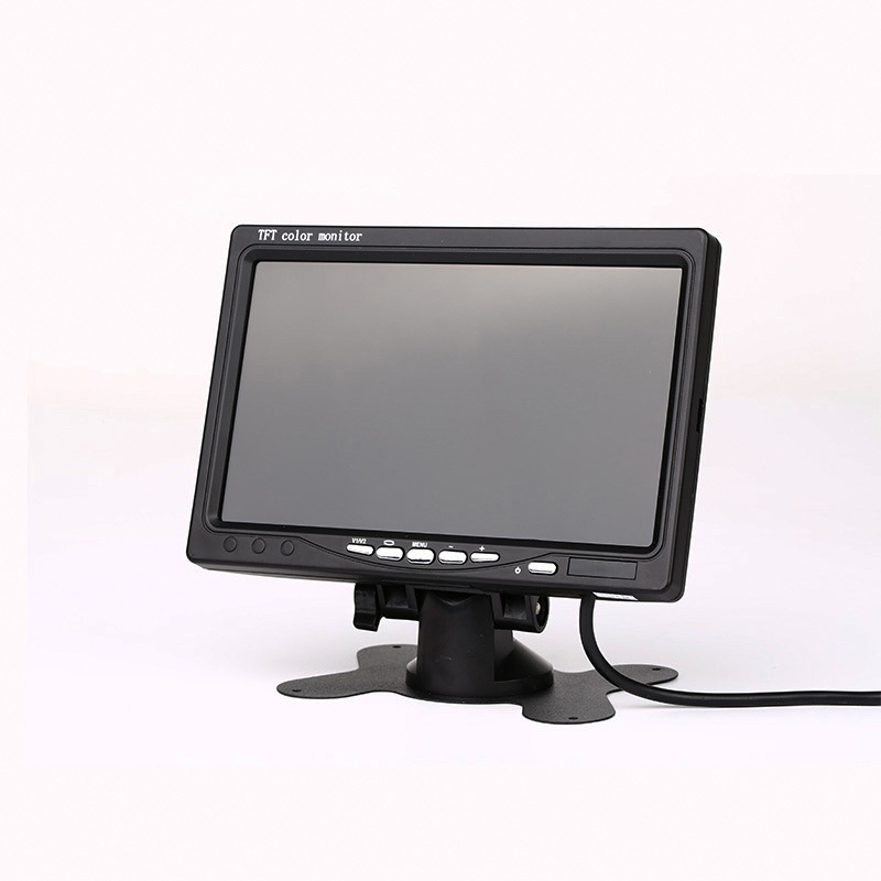 7-inčni auto LCD zaslon s 2 AV ulaza, TFT-LCD, Model 701, za stražnji prikaz, HD slika