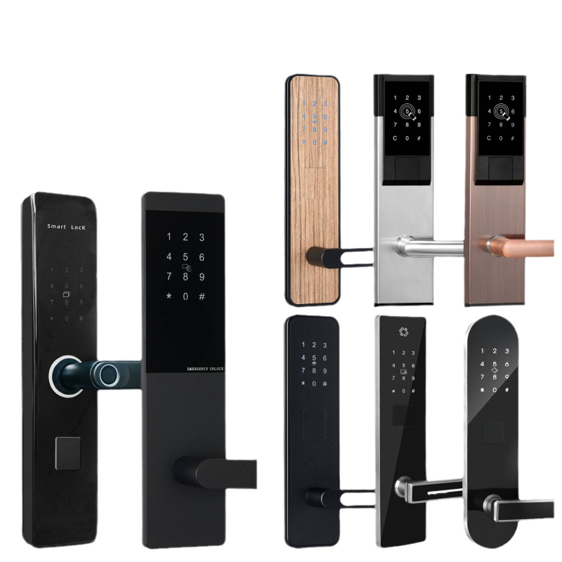 Bluetooth смарт ключалка с приложение — паролно заключване за апартаменти и хотели, от неръждаема стомана, Wi-Fi, TTLock
