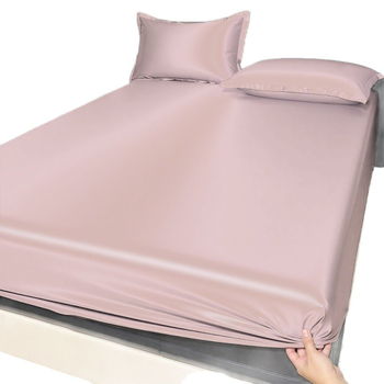 Ice Silk чаршаф за матрак, имитация на Tencel, клас А, безопасен за бебета, пълно обгръщане, машинно пране, с по-високи страни
