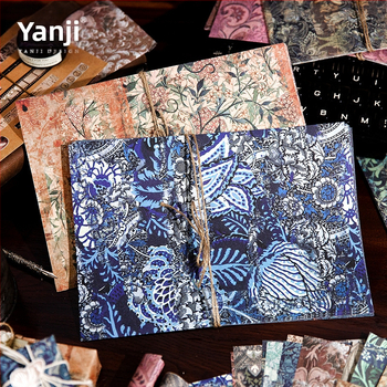 Yanji Baroque Relics Series Veľkoformátový podkladový papier pre retro umelecké pozadie a DIY poznámky