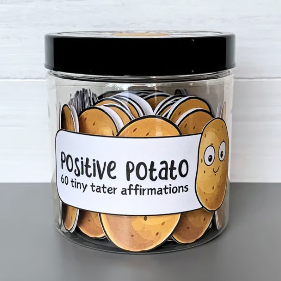 Positive Pickle Емоционални карти — сет от 30 утвърждаващи карти за емоционална подкрепа