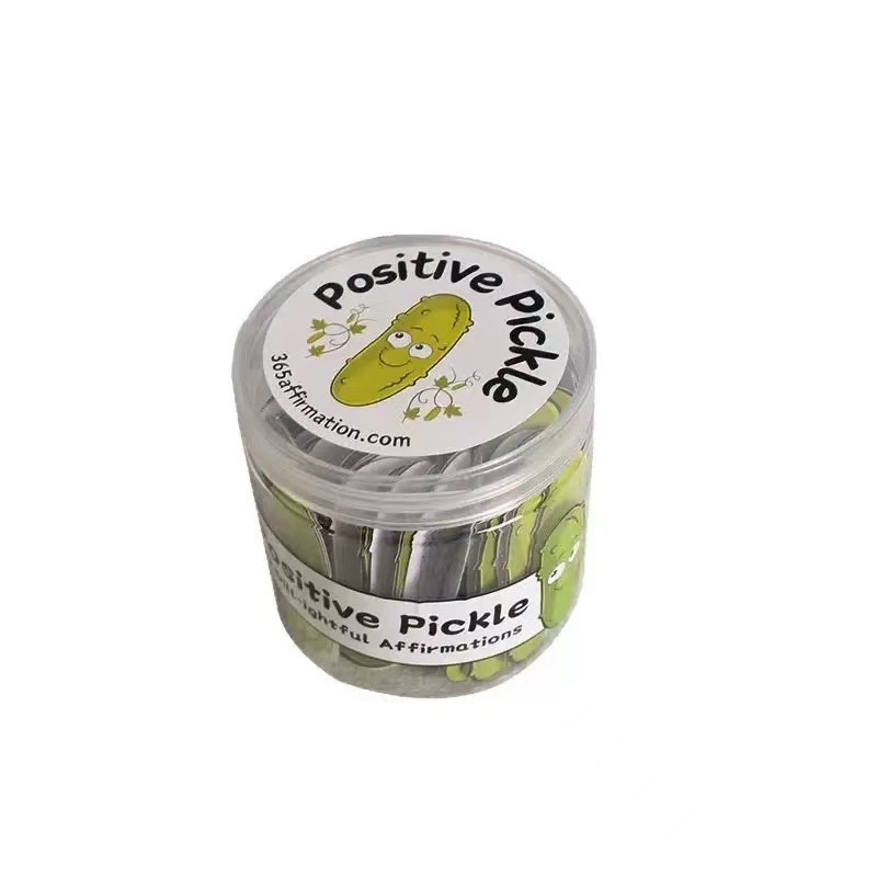 Positive Pickle Емоционални карти — сет от 30 утвърждаващи карти за емоционална подкрепа