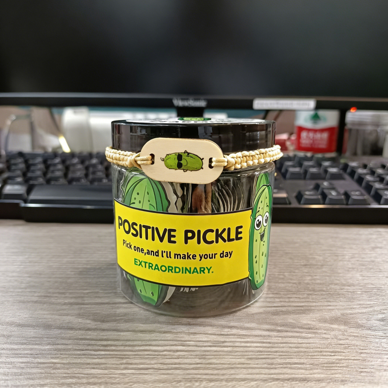 Positive Pickle Емоционални карти — сет от 30 утвърждаващи карти за емоционална подкрепа