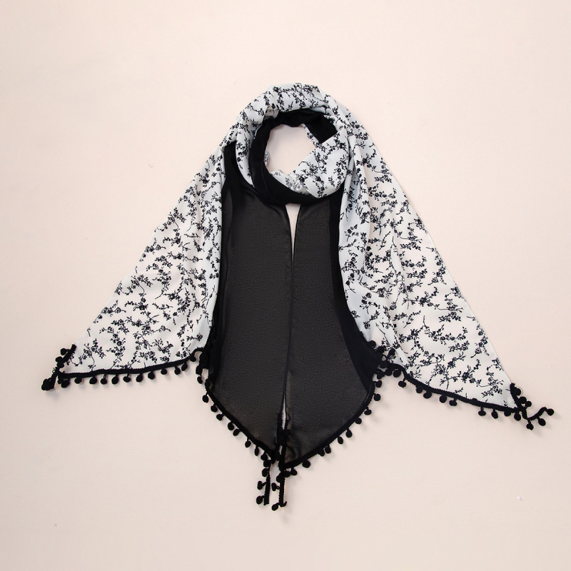 A159 Kristályos strassz patchwork chiffon hosszú sál, etnikus stílusú fejkendő, egyszínű fejkendő