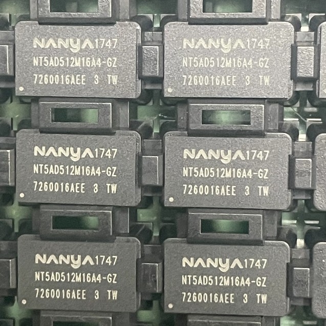 Novo Nanya NT5AD512M16A4-GZ DDR4 8Gb 5G čip za automobile, dronove i fotovoltne primjene