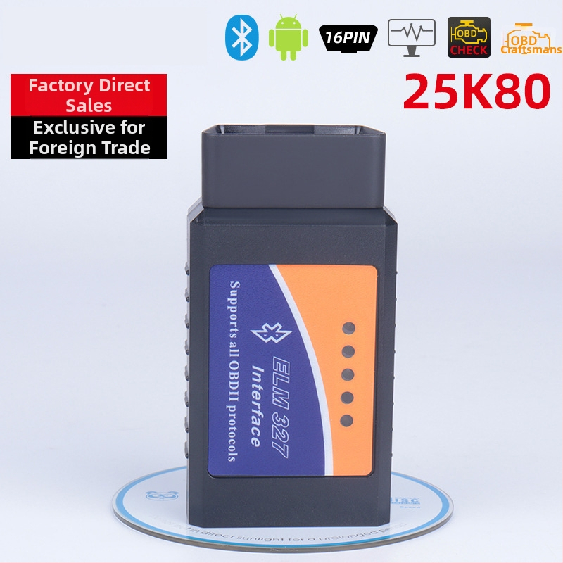 OBD2 alat za dijagnostiku automobila V1.5 s Bluetoothom, ELM327 i PIC18F25K80 čipom