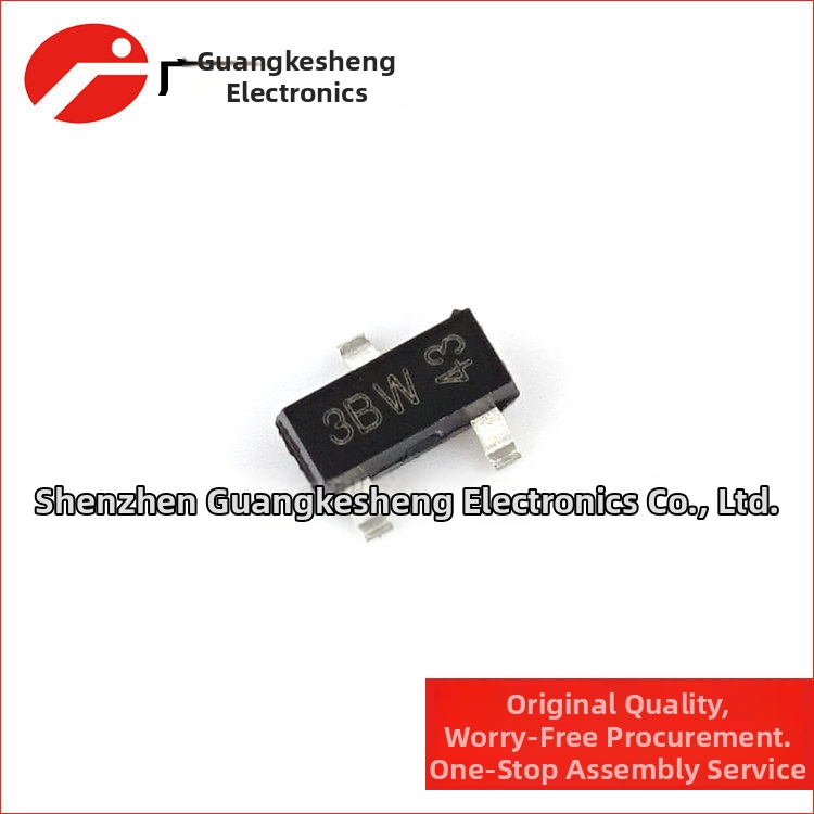 BC856B 3BT 3BW SOT-23 PNP bipolarni tranzistor, SMD