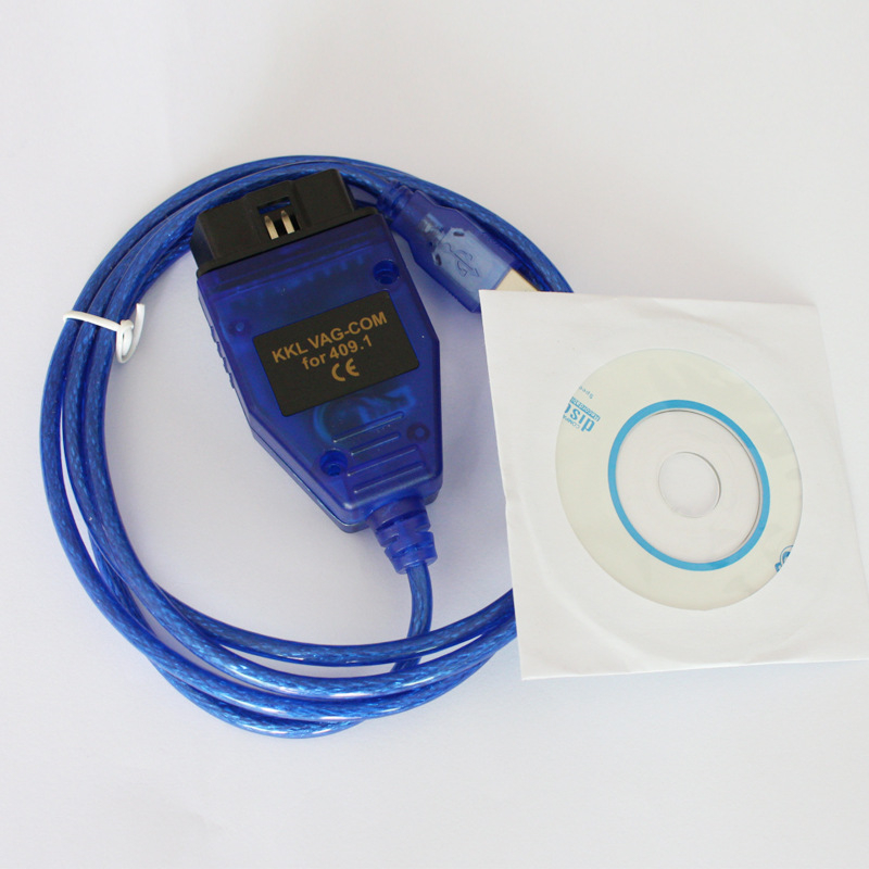 VAG USB KKL 409.1 VAG409 Volkswagen диагностичен кабел FT232RL чип