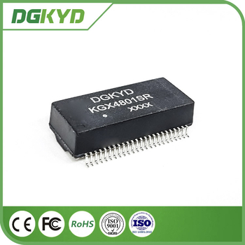 KGX4801SR Jednoporotni IC mrežni transformator i Gigabit Ethernet filtr, 48 pinova