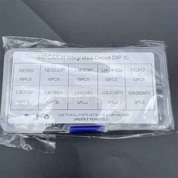 LM324 NE555 IC komplet, 85 komada, DIP paket