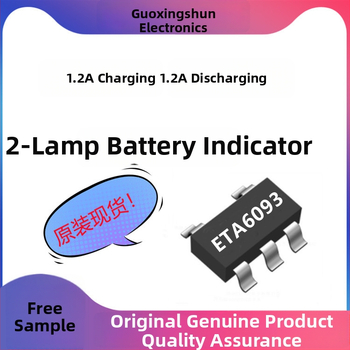 ETA6093S2F SOT-23-5 IC za napajanje, punjenje 1.2A / pražnjenje 1.2A, 2-LED indikator napajanja