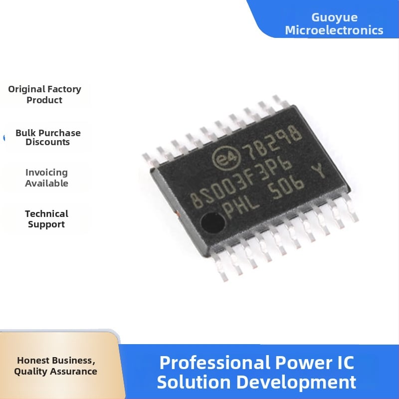 STM8S003F3P6TR mikrokontroler u TSSOP-20 kućištu s flash memorijom