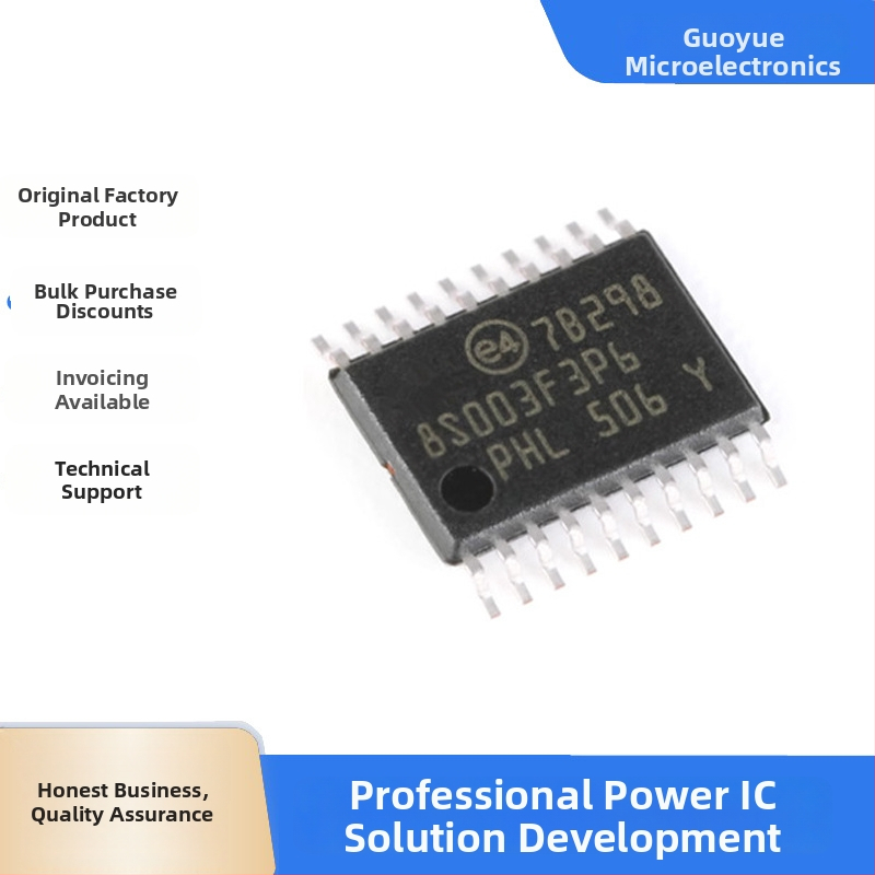 STM8S003F3P6TR mikrokontroler u TSSOP-20 kućištu s flash memorijom