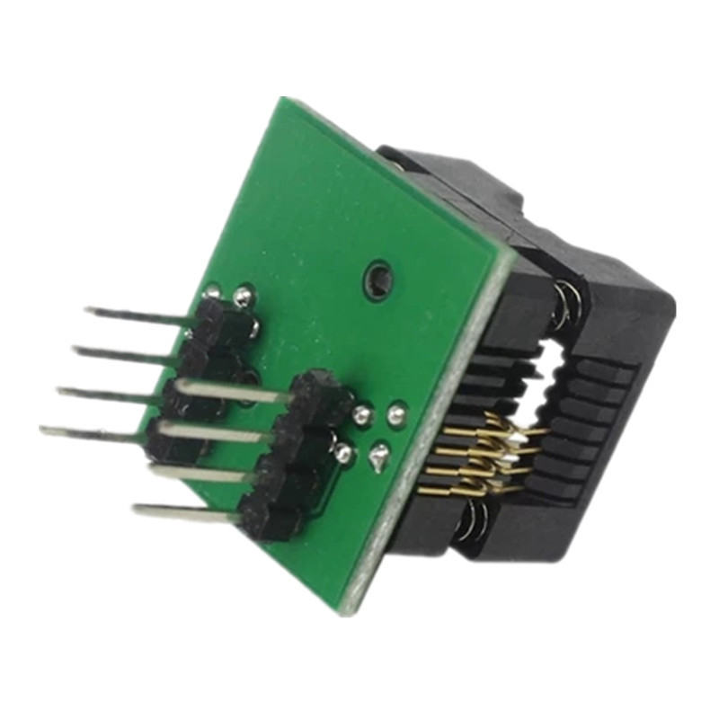 Uska SOP8–DIP8 IC testna utičnica, konverzijski adapter i programska utičnica