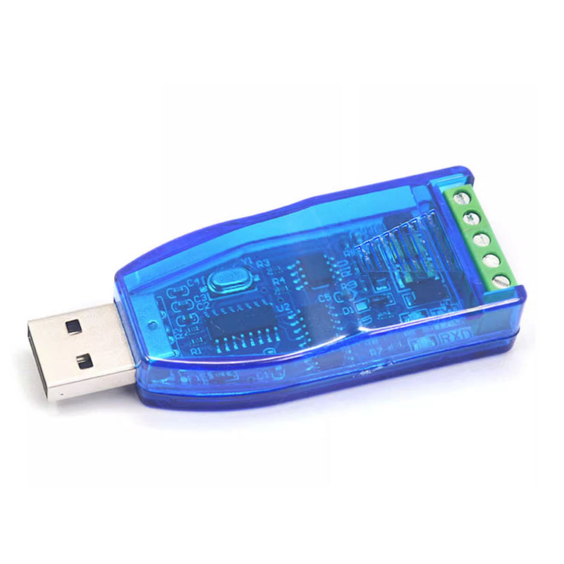 Industrijski USB na RS232/RS485 komunikacijski modul, dvosmjerni polu-duplex pretvarač serijskog porta sa zaštitom TVS