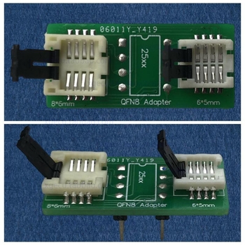 Dvovodni DIP8 programirajući adapter za čipove 6×5 i 8×6, QFN8/WSON8/MLF8