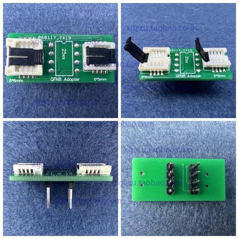 Dvovodni DIP8 programirajući adapter za čipove 6×5 i 8×6, QFN8/WSON8/MLF8