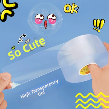 DIY hračky s vodnými bublinami a nano lepiacou páskou – sada na uvoľnenie, hnetenie a fúkanie bublín