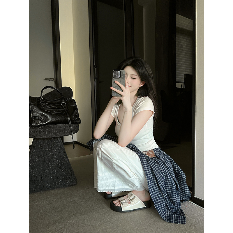 TOUTOU Sandale dama cu talpă groasă, creștere în înălțime, stil Birkenstock, piele naturală, vară 2026