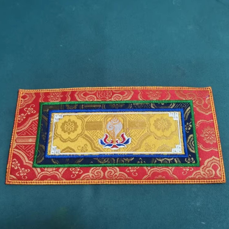 Religijska podloga za artefakte s tibetanskom vezenom, debeli protuklizni podmetač za statuu Budhe