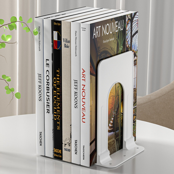 Голям настолен държач за книги с разделител, държач за файлове и разглобяем краен държач за ученици