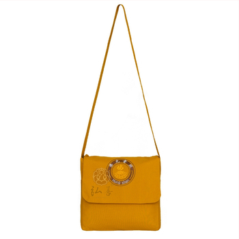 Hongshan klasična torba s mirisom – monaški stil s preklopom, unisex, mala crossbody torba