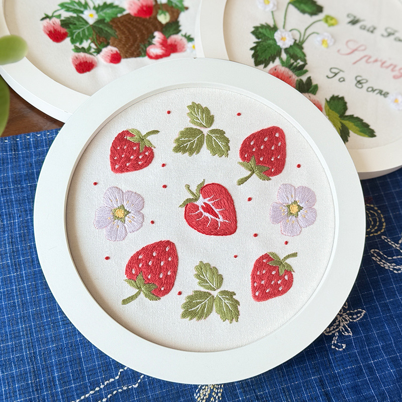 Lu embroidery DIY комплект цветя и растения — полуготова триизмерна кръстат бод за стенна картина