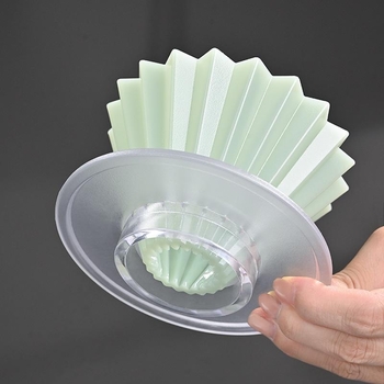 Origami филтър чаша за кафе за ръчно приготвяне, V60 капково филтриране, малък размер, пластмасова