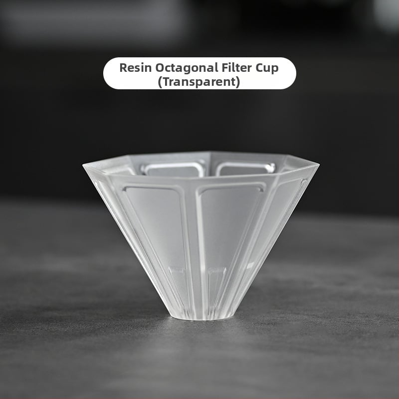 Origami филтър чаша за кафе за ръчно приготвяне, V60 капково филтриране, малък размер, пластмасова