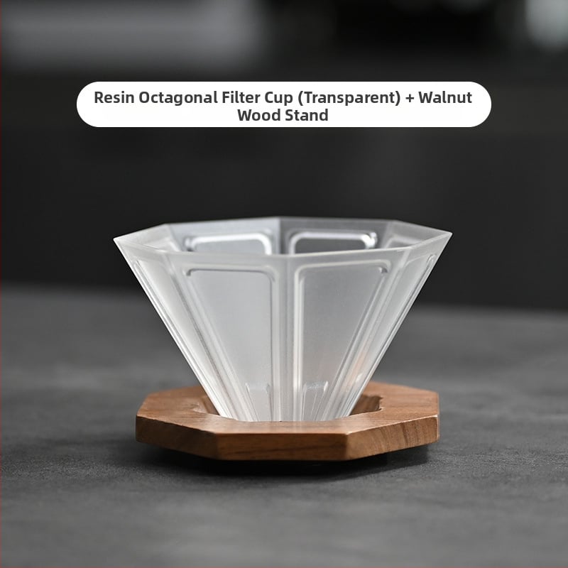 Origami филтър чаша за кафе за ръчно приготвяне, V60 капково филтриране, малък размер, пластмасова