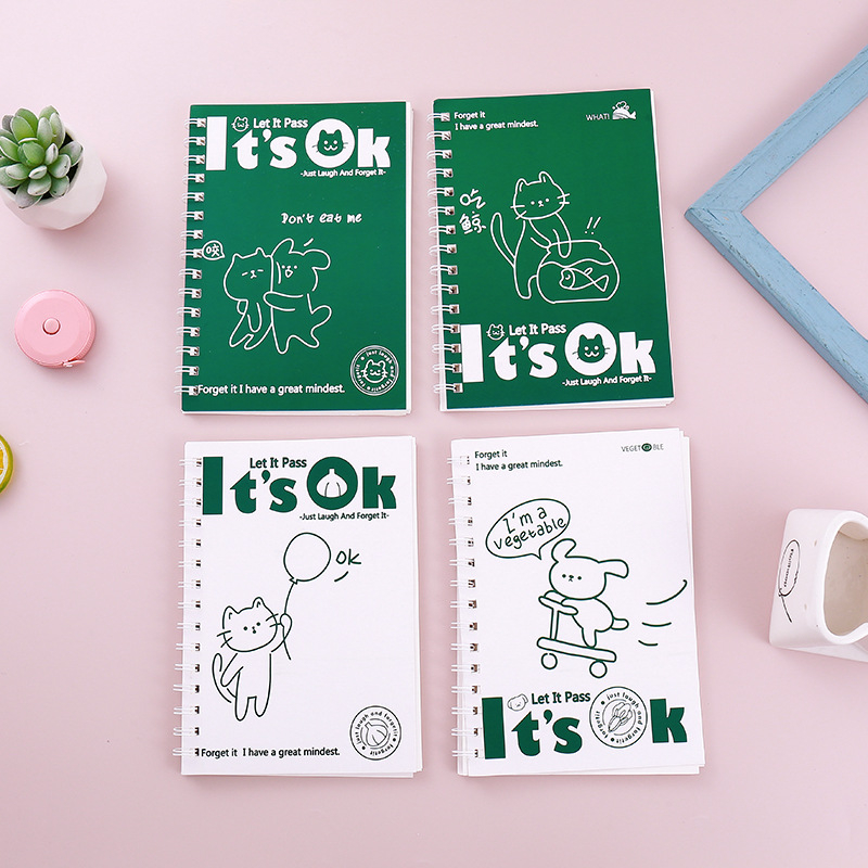 Capybara A5 spiralna bilježnica – kreativni, elegantni dnevnik i planer s uklonjivim listovima