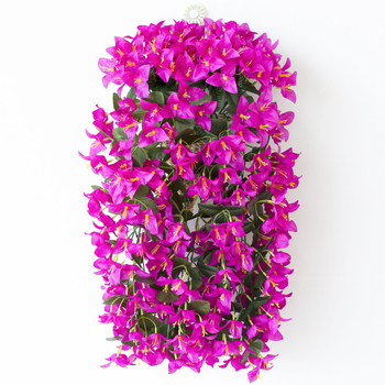 Копринени цветя Bougainvillea за стенен декор, балкон и сватбен декор