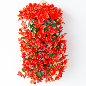Копринени цветя Bougainvillea за стенен декор, балкон и сватбен декор