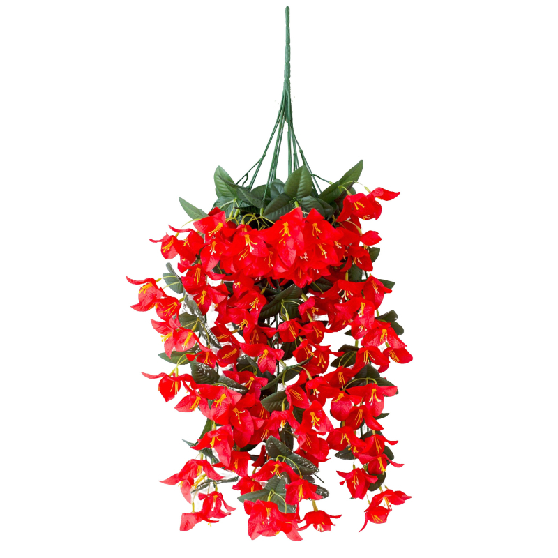 Копринени цветя Bougainvillea за стенен декор, балкон и сватбен декор