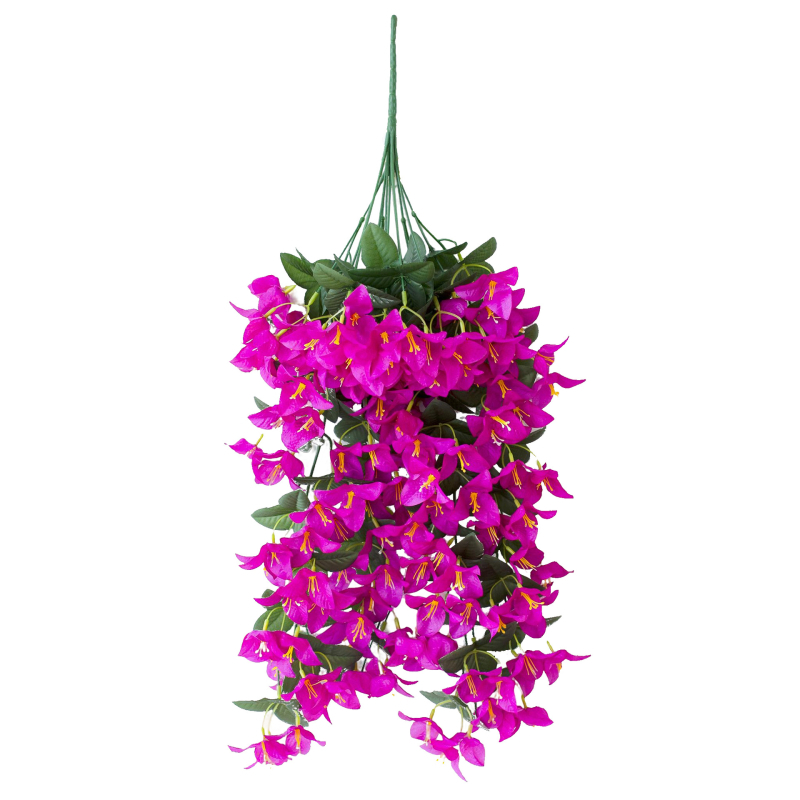 Копринени цветя Bougainvillea за стенен декор, балкон и сватбен декор