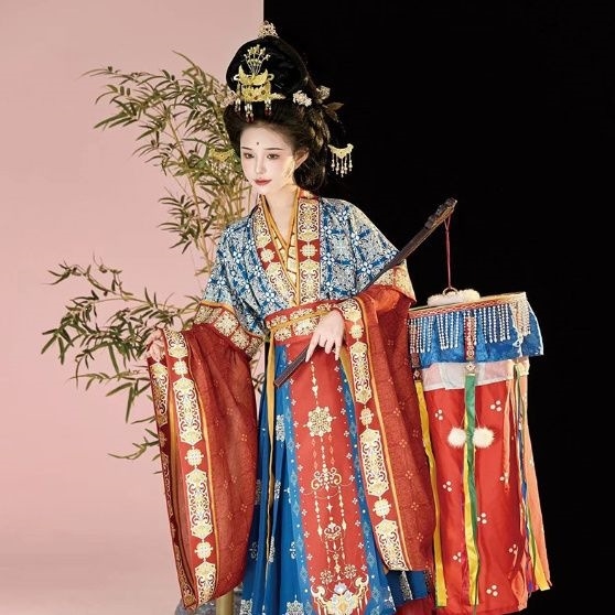 Šivani Hanfu za žene s motivom vile, obnovljen dizajn, tradicionalni kineski stil