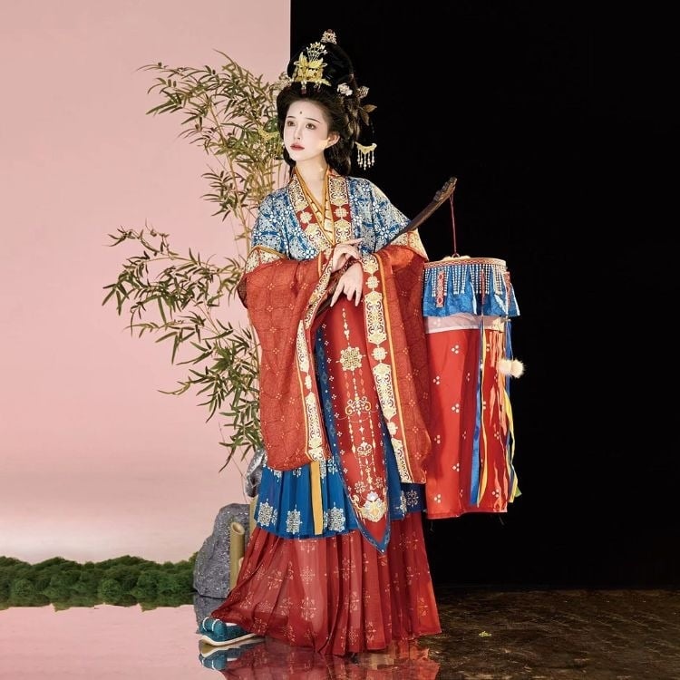 Šivani Hanfu za žene s motivom vile, obnovljen dizajn, tradicionalni kineski stil