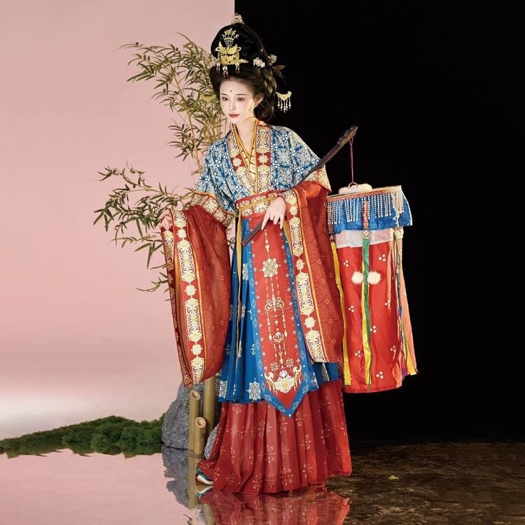 Šivani Hanfu za žene s motivom vile, obnovljen dizajn, tradicionalni kineski stil